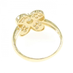 Nhẫn kim cương hoa K18YG 0.50CT 667865