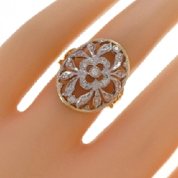 Nhẫn kim cương 750YG/750WG 0.16CT - Hàng hiệu Authentic 853971