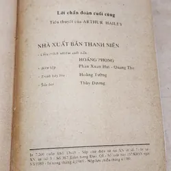 Tiểu thuyết Mỹ: LỜI CHẨN ĐOÁN CUỐI CÙNG - Arthur Hailey 719362