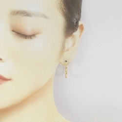 K18YG Bông tai hình trái tim - Hàng hiệu Chính hãng 875775