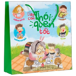 Bộ Sách Dạy Con Thói Quen Tốt - Tự Tin + Can Đảm + Không Nói Dối + Không Đố Kỵ (Túi 4 Cuốn) - Tạ Như, Diêm Sảng
