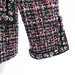 Jacket không cổ CHANEL 637505