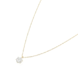 K18YG Dây chuyền kim cương 0.602CT H I1 Tốt - Hàng hiệu Chính hãng 880166