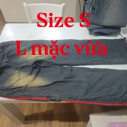 Quần jean vải đẹp.size L và S 902445