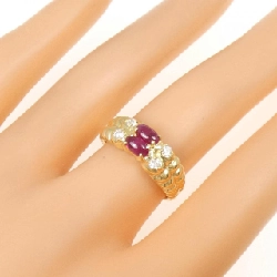 Nhẫn Ruby K18YG 0.68CT - Hàng hiệu Chính hãng 854288