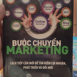 Sách Bước chuyển Marketing còn mới