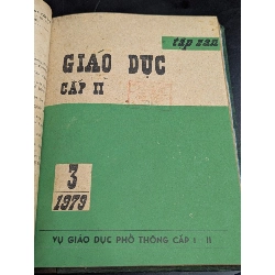 Tập san giáo dục cấp 1 + cấp 2 - các năm 1979,1980,1981 ( tổng cộng 25 số ) 590920