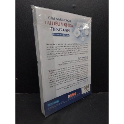 Cẩm nang dịch tài liệu y khoa tiếng Anh mới 100% HCM2608 ThS.BS. Nguyễn Thái Duy HỌC NGOẠI NGỮ 916393