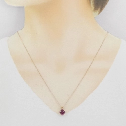 K18PG Garnet Necklace 1.50CT - Hàng hiệu Authentic 860848