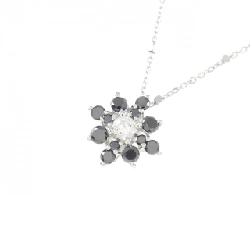 K18WG Dây chuyền kim cương 0.06CT - Hàng hiệu Chính hãng 859411