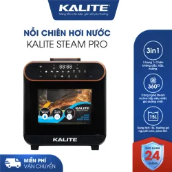 Nồi chiên hơi nước KALITE STEAM PRO 15 lít, 3 trong 1