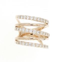 Nhẫn kim cương K18PG 1.00CT 670481