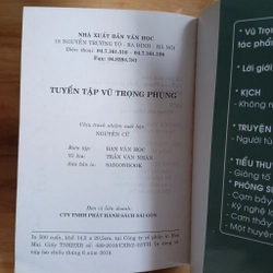 Tuyển Tập Vũ Trọng Phụng (Bộ 2 Tập) - Nguyễn Đăng Mạnh, Trần Hữu Tá 74961