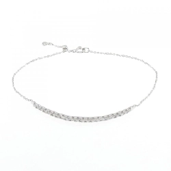 K18WG Vòng tay kim cương 0.43CT - Hàng hiệu Chính hãng 872280