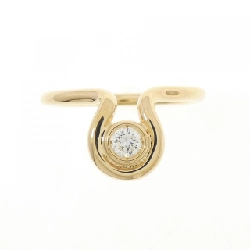 Nhẫn kim cương K18YG 0.10CT 671544