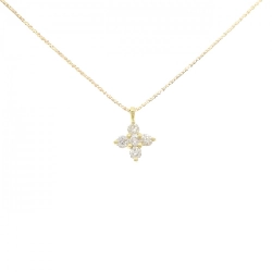 K18YG Dây chuyền kim cương 0.20CT - Hàng hiệu Chính hãng