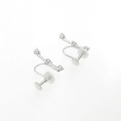 K18WG Ba viên đá kim cương Bông tai - Hàng hiệu Chính hãng 874387