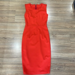Váy dáng bút chì ôm dáng, màu cam, sz S 46-48kg. Co giãn tốt, trẻ trung hiện đại 506105