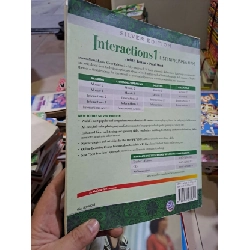 Interactions 1 listening speaking - Silver Edition - mới 80% có viết - HỌC NGOẠI NGỮ - HCM0111 923791