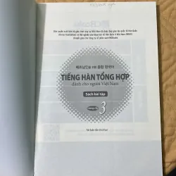 Tiếng Hàn Tổng Hợp Dành Cho Người Việt Nam trung cấp 3 - Sách Bài Tập 799464