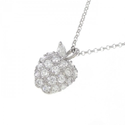 Dây chuyền kim cương PT900/PT850 hình táo 0.52CT - Hàng hiệu Chính hãng 856021