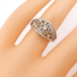 Nhẫn kim cương K18WG 0.55CT 670301
