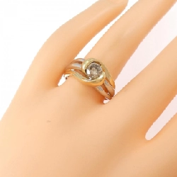 Nhẫn kim cương PT900/K18YG 666973