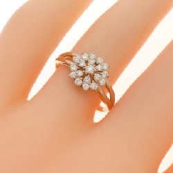 Nhẫn kim cương hoa K18PG 0.30CT - Hàng hiệu Authentic 854571