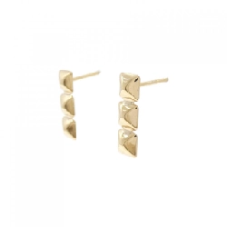 K18YG Bông tai - Hàng hiệu Authentic 871511