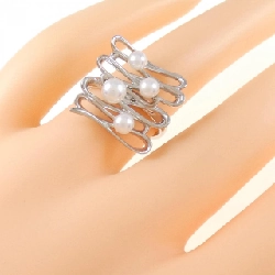 Nhẫn ngọc trai Akoya K18WG 673645