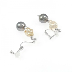 K14WG Bông tai ngọc trai đen 9.2mm - Hàng hiệu Chính hãng 871806