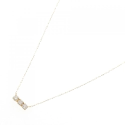 K18YG Ba viên đá kim cương Dây chuyền 0.15CT - Hàng hiệu Chính hãng 860652