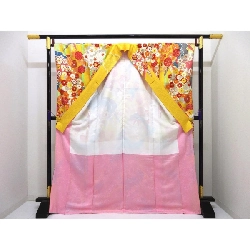 Kimono Furisode chế tác vàng Yuzen - Hàng hiệu Authentic 876545