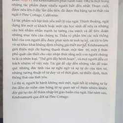 Nhật ký cuối cùng - J. Krishnamurti 747413