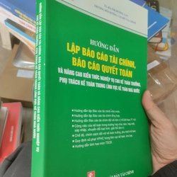 Hướng dẫn lập báo cáo tài chính báo cáo quyết toán... 358366