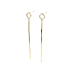 K18YG Bông tai kim cương 0.12CT - Hàng hiệu Chính hãng 871361