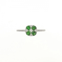 Nhẫn Garnet Xanh PT900 0.41CT - Hàng hiệu Chính hãng 855479