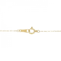 K18YG Hoa Kim Cương Dây Chuyền 0.20CT - Hàng hiệu Chính hãng 860713