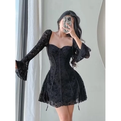 Váy cổ chữ U 509521