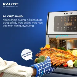 🍗 KL-1500 – 15L KHỦNG! Nướng gà – quay vịt – làm gì cũng “OK”! 718074
