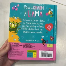 NGOẠI VĂN tiếng anh trẻ em bìa cứng : How to charm a LLAMA - with two-way sequins!  1027554