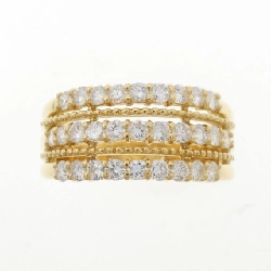 Nhẫn kim cương K18YG 0.71CT - Hàng hiệu Authentic 854372