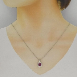 Dây chuyền ruby PT900/PT850 1.01CT sản xuất tại Thái Lan - Hàng hiệu Authentic 856618