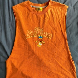 Áo muscle tee local brand BOO 100% cotton