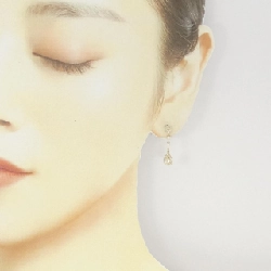 K18YG Bông tai kim cương 0.80CT - Hàng hiệu Chính hãng 870422