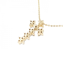 K18PG Đan Chéo × Hoa Nhẫn Kim Cương 0.26CT - Hàng hiệu Chính hãng 860064