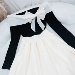 Đầm trễ vai dáng xoè size S, hàng mới, phom nhỏ 968789