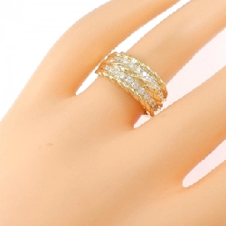 Nhẫn kim cương K18YG 0.45CT - Hàng hiệu Authentic 852699