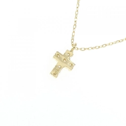 K18YG Dây chuyền kim cương hình chữ thập 0.04CT - Hàng hiệu Chính hãng 861760