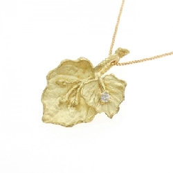 Dây chuyền kim cương K18YG 0.02CT - Hàng hiệu Chính hãng 859511